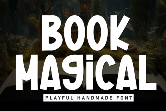 Book Magical Review: A Casual Display Font for Campaign Design