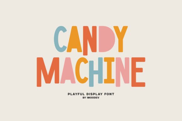 Candy Machine Font for Business Branding