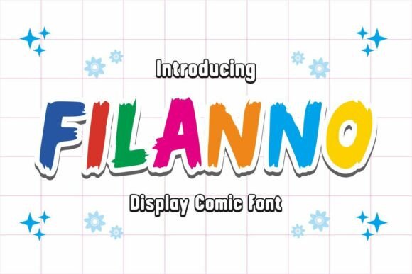 Filanno Font: Playful Display for Digital Campaigns