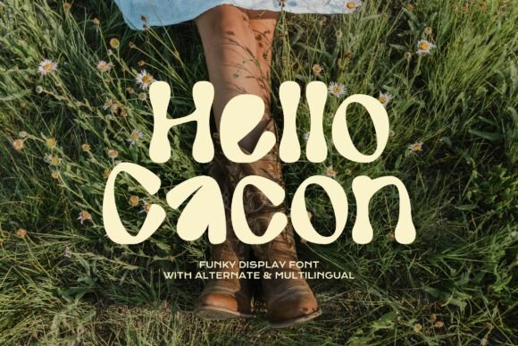 Hello Cacon Font for Bold Branding
