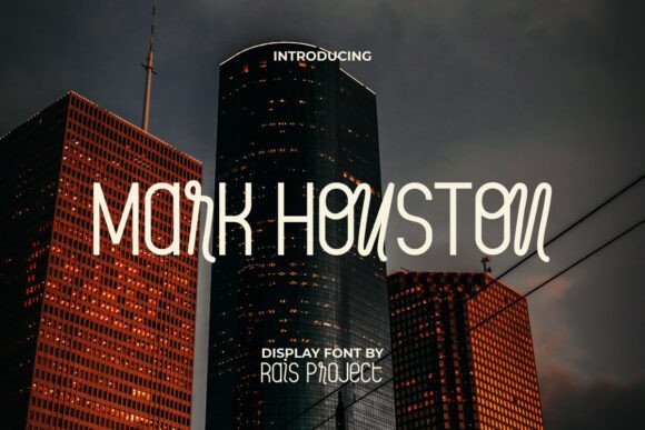 Markhouston Font for Elegant Design