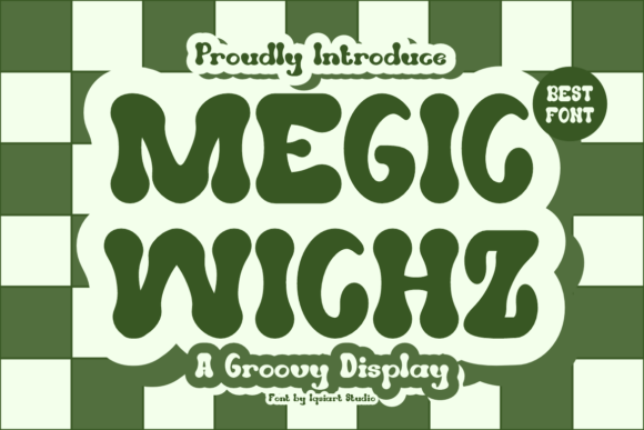 Megic Wichz Display Font for Groovy Marketing Campaigns