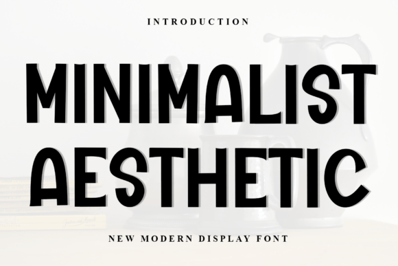 Minimalist Aesthetic: A Festive Display Font for Handmade Creators