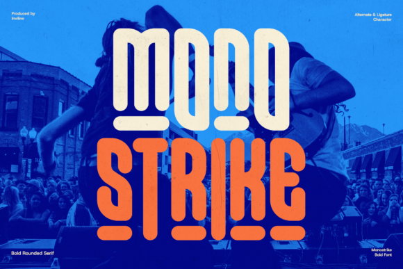 Monostrike Regular Font