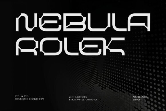 Nebula Rolek Font