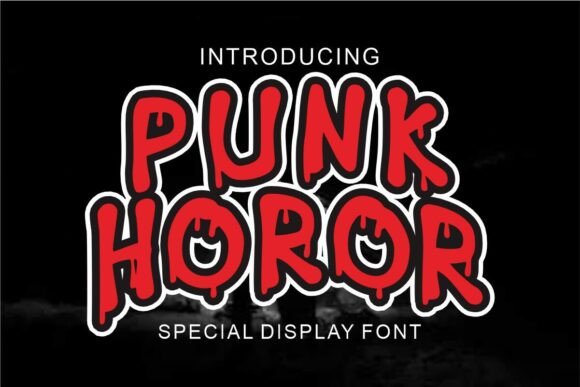 Punk Horror Font for Bold Design