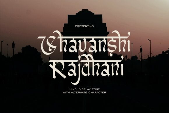 Shavanshi Radjani Font for Creative Makers