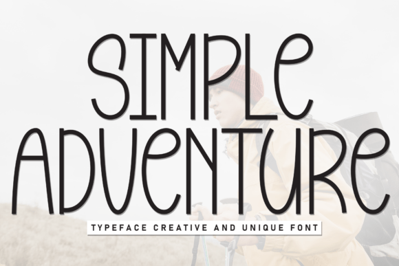 Simple Adventure Font for Business