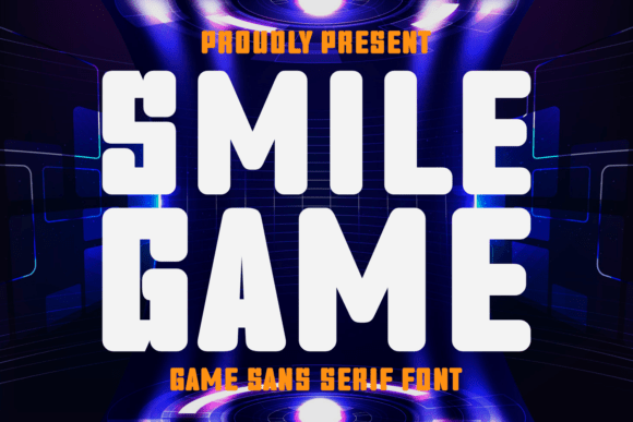 Smile Game Font for Bold Design