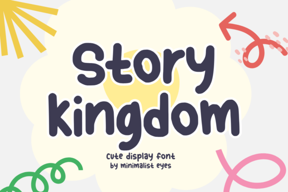 Storykingdom: A Cute Display Font for Editorial and Publishing Projects